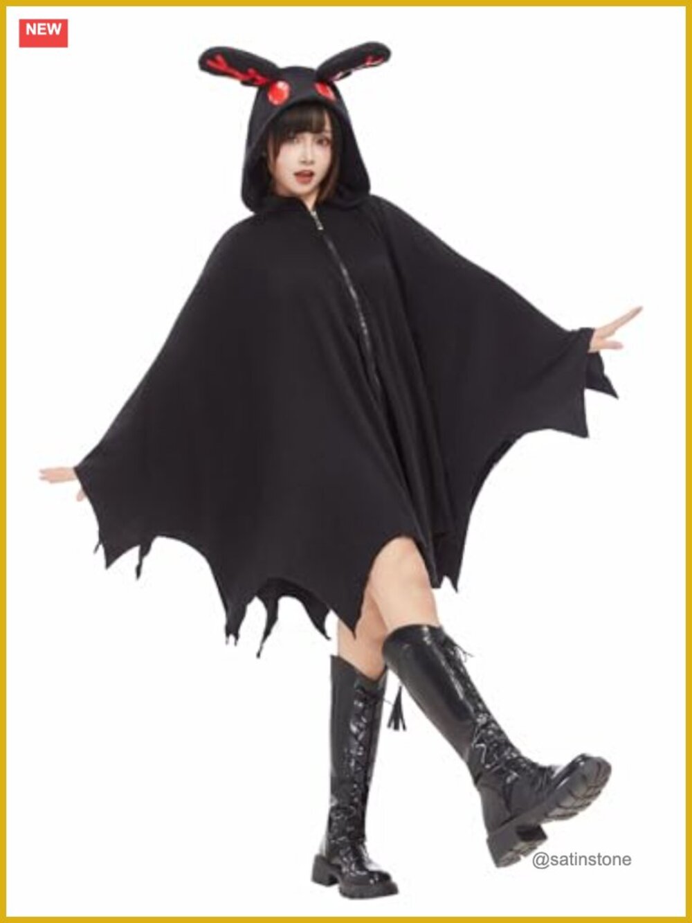 Polar Fleece Hooded Animal Cosplay Cape Cloak Poncho Halloween